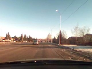 В Башкирии водитель из Татарстана пытался уйти от погони полицейских