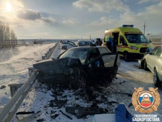На трассе в Башкирии произошла смертельная авария
