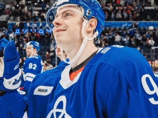 Никита Гусев прервал 11-матчевую результативную серию в КХЛ в матче со СКА