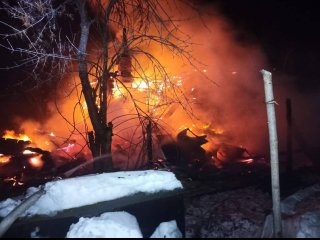 В Башкирии при пожаре в доме погиб 44-летний мужчина