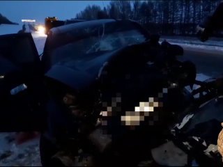 В Башкирии при столкновении двух автомобилей погиб человек