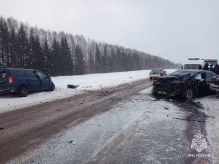 В Башкирии произошла массовая смертельная авария