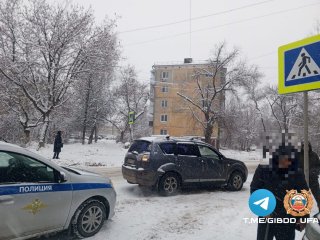 В Уфе кроссовер сбил на зебре 8-летнюю девочку