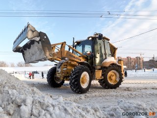 На новом снегоплавильном пункте в Уфе растопили 37 тысяч кубометров снега