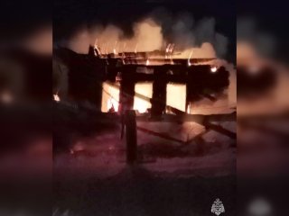 В Башкирии двое мужчин серьезно пострадали в пожаре