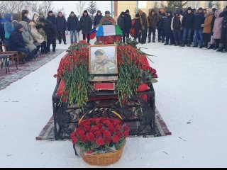 В Башкирии простились с погибшим в СВО Алмазом Ахтаровым