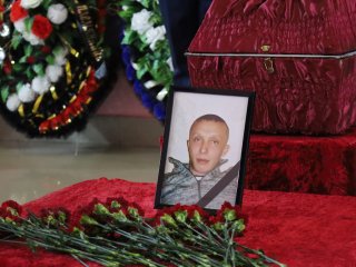 В Башкирии простились с погибшим в СВО Сергеем Забелиным