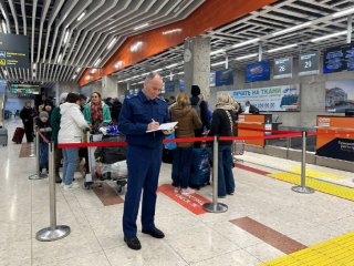 Вылет самолета из Уфы в Минеральные воды задержали более чем на семь часов 