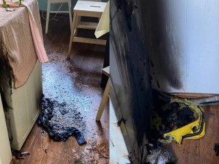 На уфимке загорелась одежда во время готовки