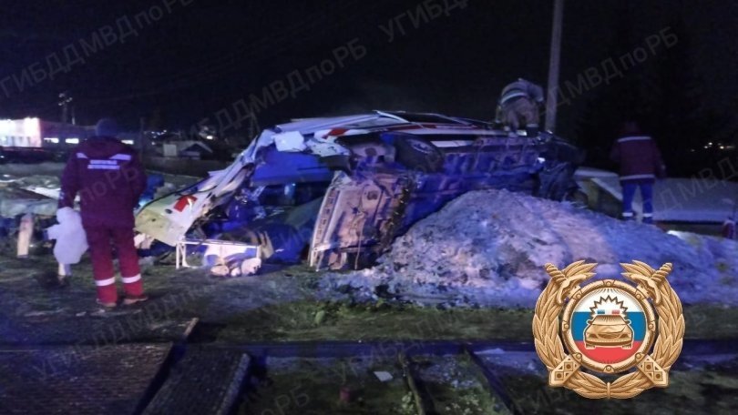Стало известно состояние пострадавших в ДТП со скорой помощью и поездом в Башкирии Стало известно состояние пострадавших в ДТП со скорой помощью и поездом в Башкирии