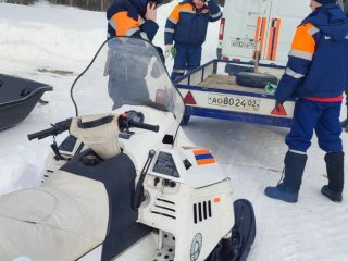 В Башкирии спасли дедушку, который оказался отрезан от мира из-за снегопадов