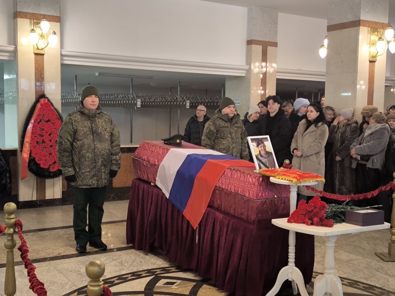 В Уфе простились с погибшим в СВО Виталием Великосельским В Уфе простились с погибшим в СВО Виталием Великосельским