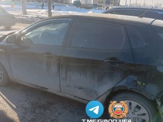 Водитель и пассажир пострадали в массовом ДТП в Уфе