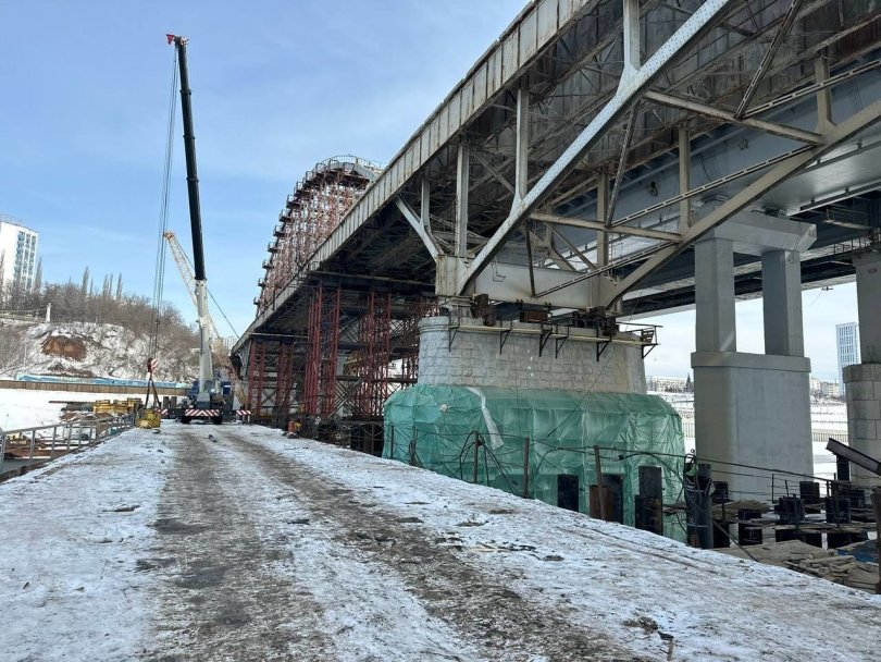 Реконструкцию арочного моста в Уфе могут закончить раньше срока Реконструкцию арочного моста в Уфе могут закончить раньше срока
