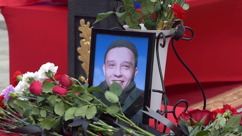 В Башкирии простились с погибшим в СВО 23-летним Александром Максименко В Башкирии простились с погибшим в СВО 23-летним Александром Максименко