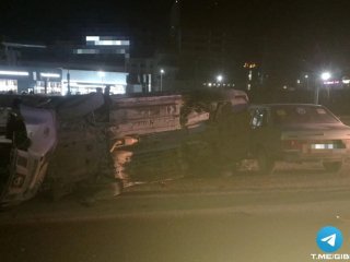 В Уфе водитель без прав устроил ДТП с пострадавшим
