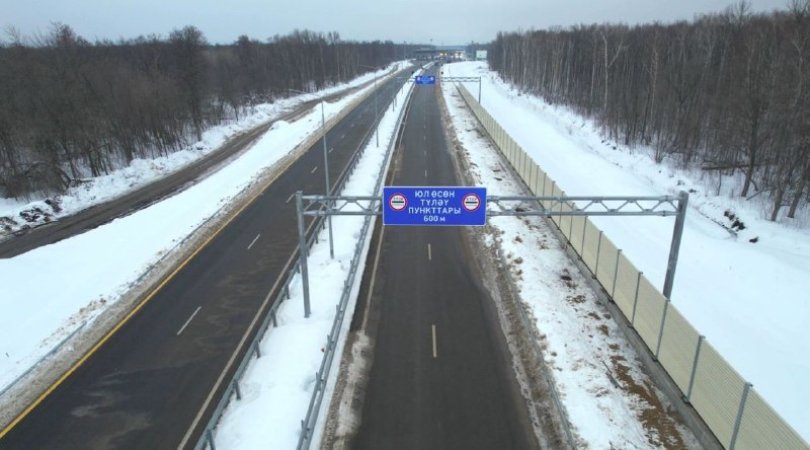 Завершается первый этап строительства Восточного выезда в Уфе Завершается первый этап строительства Восточного выезда в Уфе