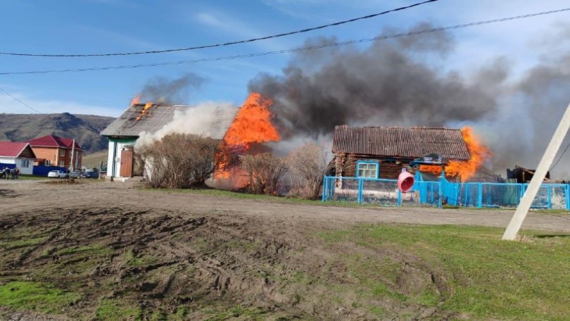 В деревне Башкирии сгорели магазин и медицинский пункт В деревне Башкирии сгорели магазин и медицинский пункт