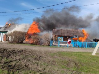 В деревне Башкирии сгорели магазин и медицинский пункт