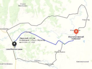 В районе Башкирии закрыли движение из-за паводка