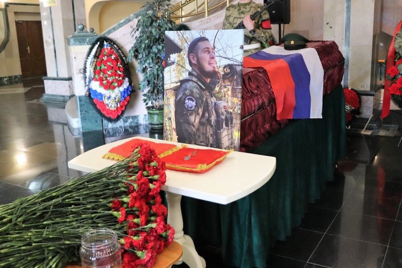В Уфе простились с погибшим в СВО Радмиром Кагармановым В Уфе простились с погибшим в СВО Радмиром Кагармановым