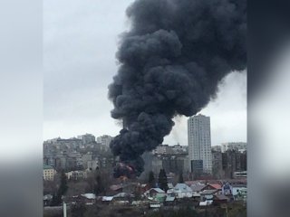 В уфимском Сипайлово произошел сильный пожар
