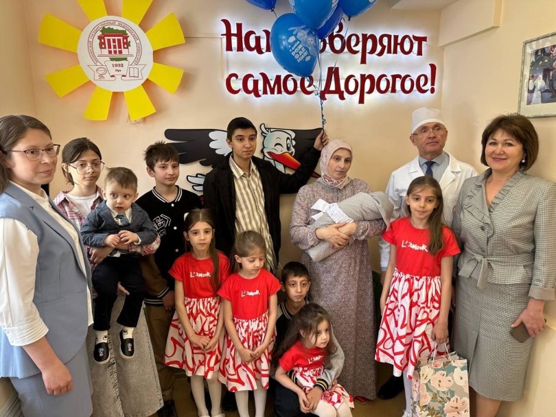40-летняя уфимка в десятый раз стала мамой 40-летняя уфимка в десятый раз стала мамой
