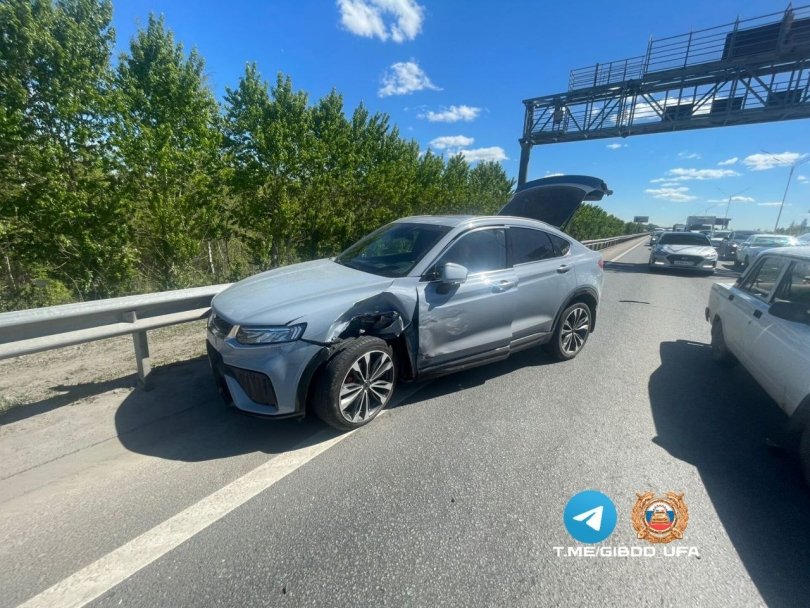В Уфе произошла массовая авария В Уфе произошла массовая авария