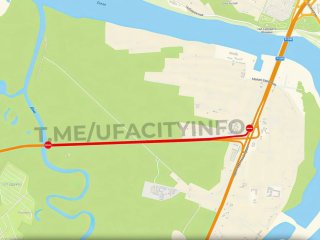 Жителей Уфы предупредили о затруднении движения на Демском шоссе