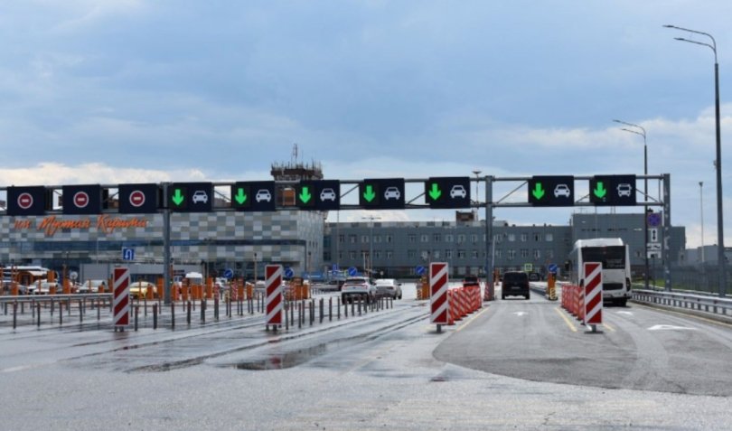 На въезде в уфимский аэропорт открылись 2 новые полосы На въезде в уфимский аэропорт открылись 2 новые полосы