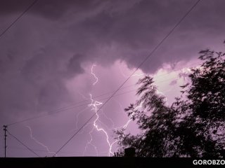 Жителей Башкирии предупредили о сильной грозе