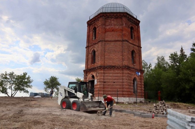Глава района Уфы рассказал, как продвигается благоустройство территории возле водонапорной башни Глава района Уфы рассказал, как продвигается благоустройство территории возле водонапорной башни