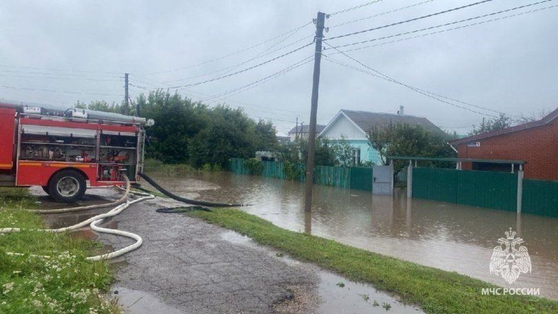 В Башкирии под водой остаются три придомовые территории В Башкирии под водой остаются три придомовые территории