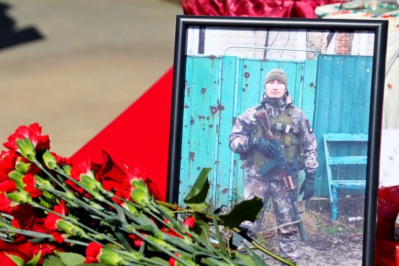 В Башкирии простились с погибшим в СВО Агзамом Каюповым В Башкирии простились с погибшим в СВО Агзамом Каюповым
