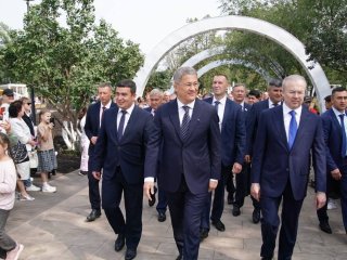 Радий Хабиров показал обновленный парк в Ишимбае