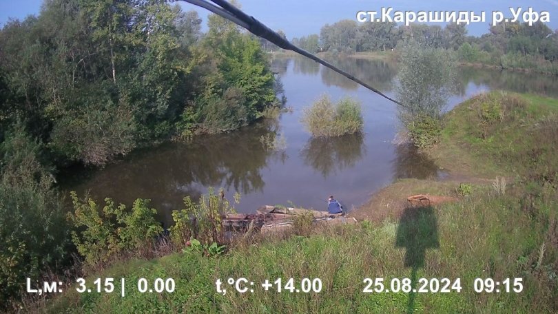 Река Уфа в районе Башкирии за сутки поднялась на 23 см Река Уфа в районе Башкирии за сутки поднялась на 23 см
