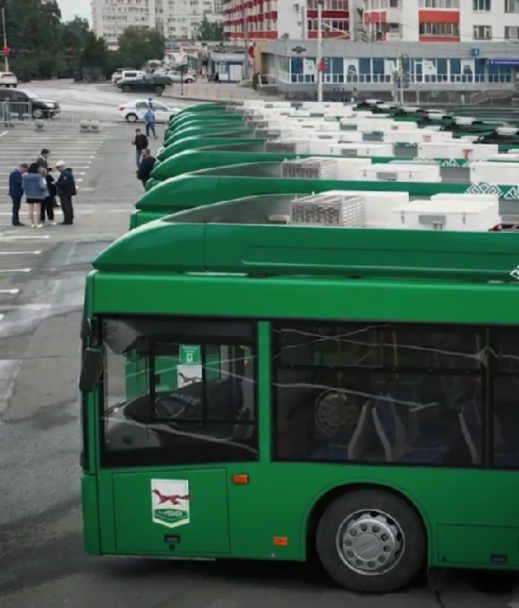 Уфе передали 10 новых троллейбусов «Горожанин» Уфе передали 10 новых троллейбусов «Горожанин»