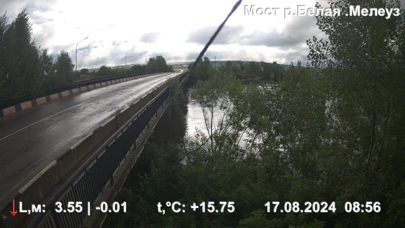 Уровень воды поднялся в трех реках Башкирии Уровень воды поднялся в трех реках Башкирии
