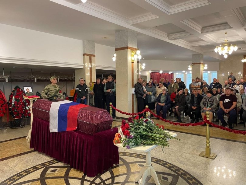 В Уфе простились с погибшим в СВО Михаилом Демидовым В Уфе простились с погибшим в СВО Михаилом Демидовым