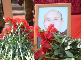 В Башкирии проводили в последний путь погибшего в СВО Рамзиса Баширова