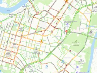 В Уфе образовались 8-балльные пробки
