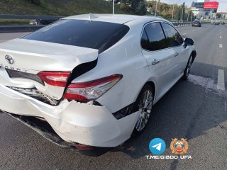 В Уфе три машины попали в аварию