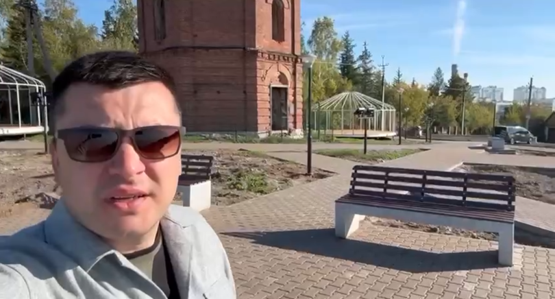 Ратмир Мавлиев показал, как выглядит территория возле водонапорной башни в Уфе Ратмир Мавлиев показал, как выглядит территория возле водонапорной башни в Уфе