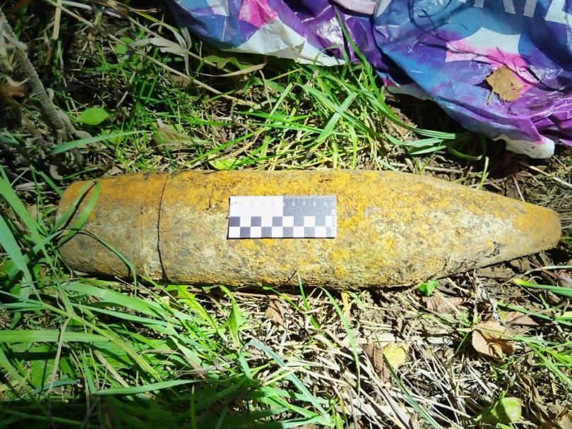 Артиллерийский снаряд нашли возле села в Башкирии Артиллерийский снаряд нашли возле села в Башкирии