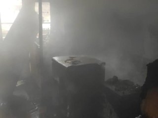 В Башкирии 26-летний мужчина пострадал при пожаре в пятиэтажке
