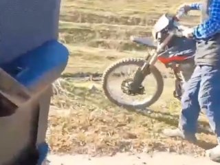 В Башкирии участковый задержал пьяного мотоциклиста