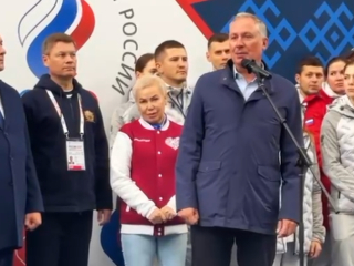 В Уфе встретили российских олимпийцев