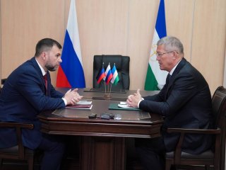 В Уфу прибыл глава ДНР Денис Пушилин