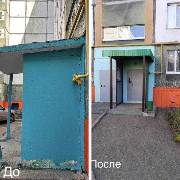 В Уфе после вмешательства прокуратуры заменили входную группу подъезда В Уфе после вмешательства прокуратуры заменили входную группу подъезда