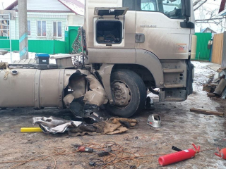 Взрыв газа произошел при ремонте грузовика в Башкирии